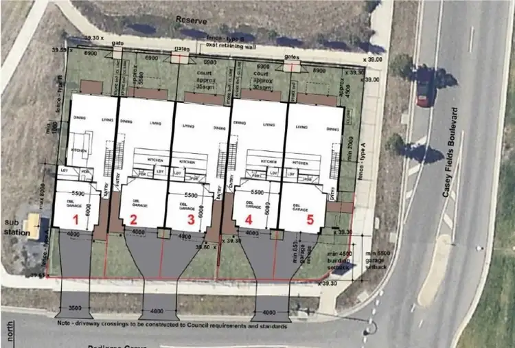 Main view of Homely land listing, LOT A Casey Fields Blvd, Cranbourne East VIC 3977