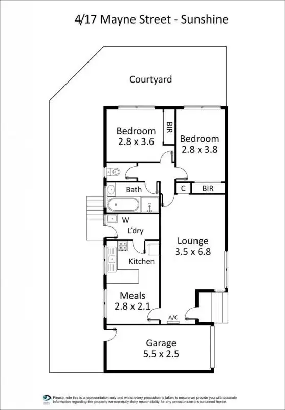 Second view of Homely unit listing, 4/17 Mayne Street, Sunshine West VIC 3020