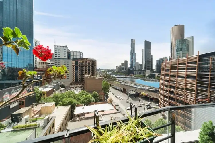 Main view of Homely apartment listing, 1308/7 Katherine Place, Melbourne VIC 3000