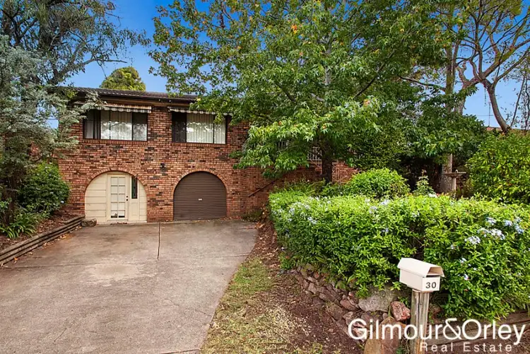 Main view of Homely house listing, 30 Benalla Avenue, Kellyville NSW 2155
