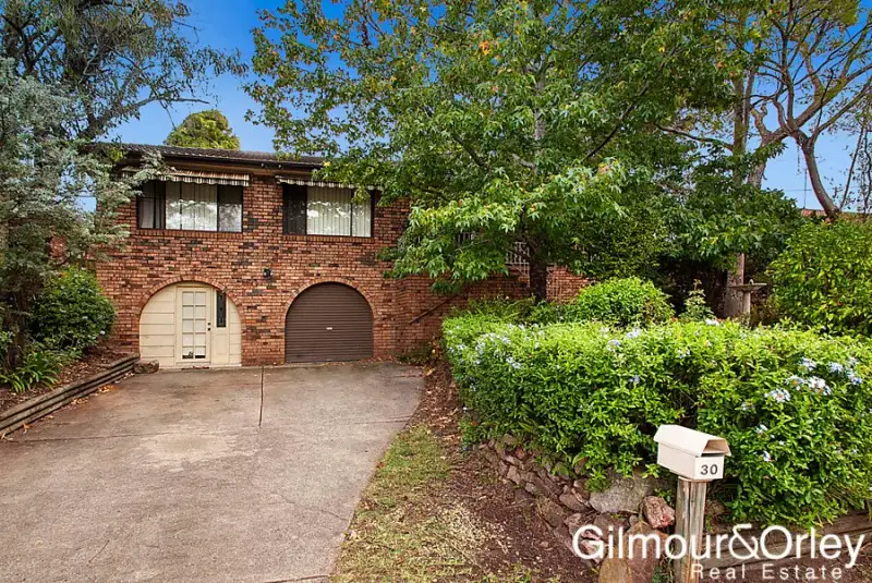 Main view of Homely house listing, 30 Benalla Avenue, Kellyville NSW 2155
