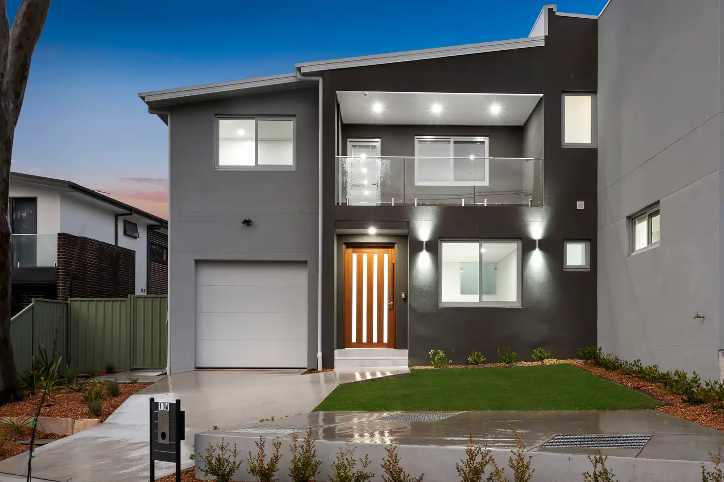 Main view of Homely semi-detached listing, 10A Greenleaf Street, Constitution Hill NSW 2145