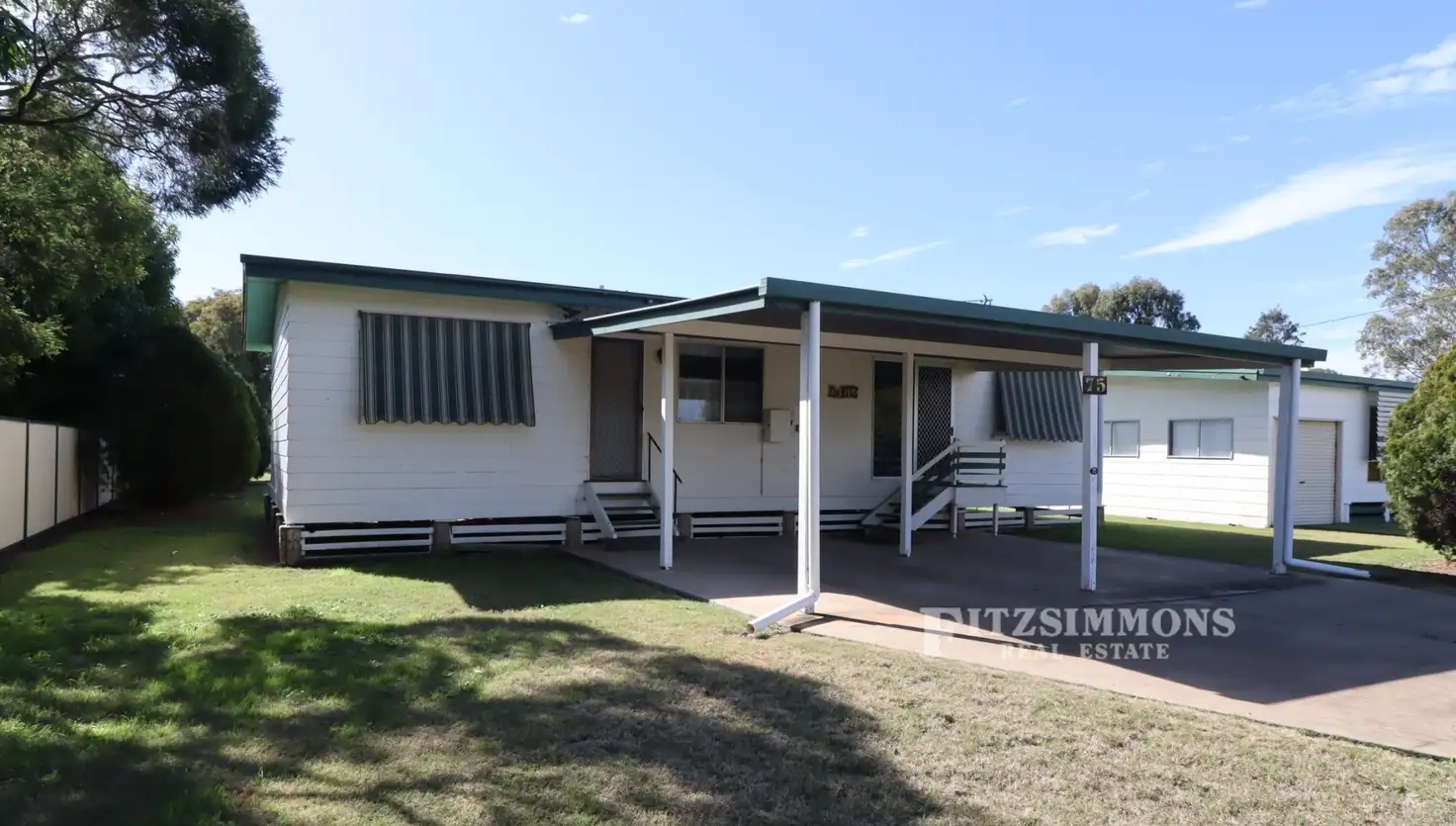Main view of Homely house listing, 75 Wood Street, Dalby QLD 4405