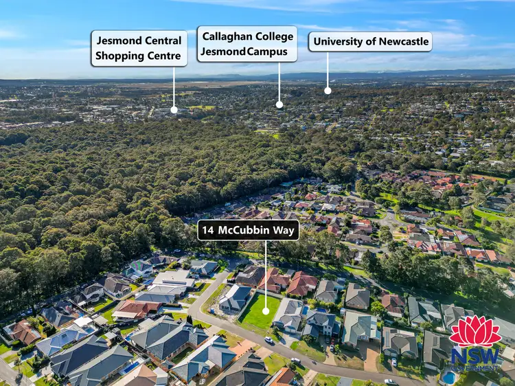 Third view of Homely land listing, 14 McCubbin Way, Lambton NSW 2299