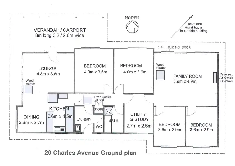 Second view of Homely house listing, 20 & 22 CHARLES AVENUE, Whyalla Norrie SA 5608