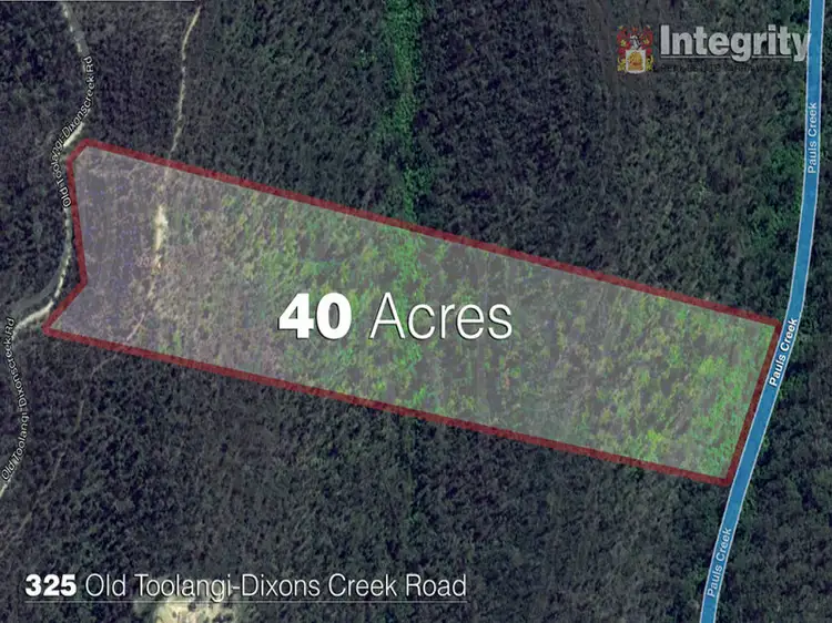 Main view of Homely land listing, 325 Old Toolangi-Dixons Creek Road, Toolangi VIC 3777