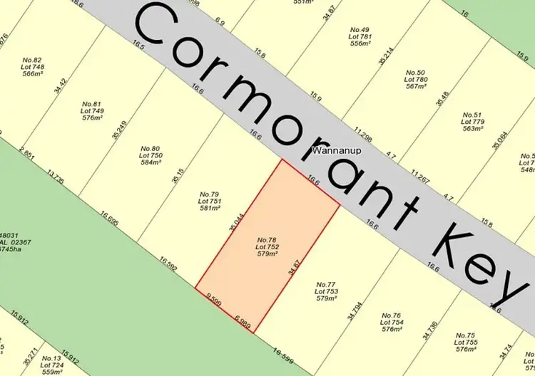 Sixth view of Homely land listing, 78 (L752) Cormorant Key, Wannanup WA 6210