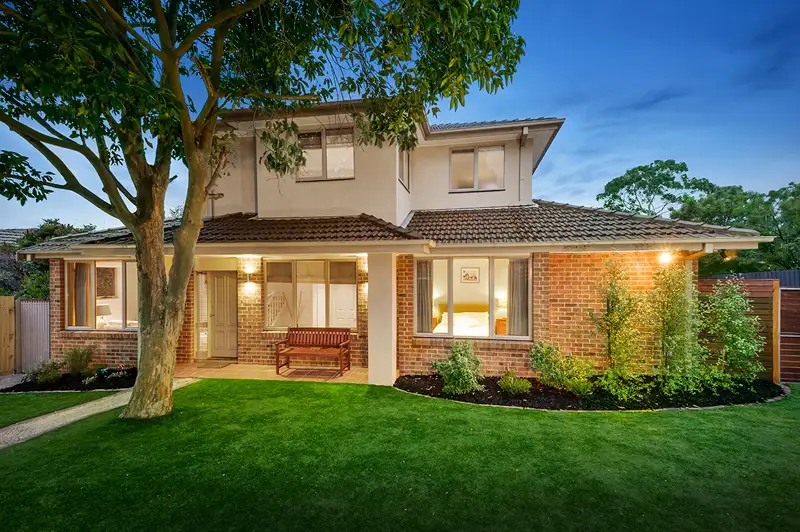 Main view of Homely townhouse listing, 1/130 Waiora Road, Rosanna VIC 3084