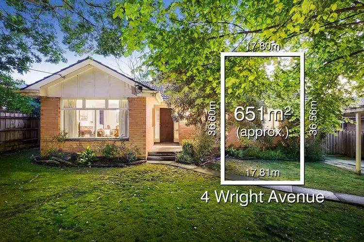 4 Wright Avenue, Donvale VIC 3111