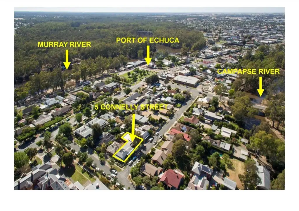 Main view of Homely house listing, 5 Connelly Street, Echuca VIC 3564