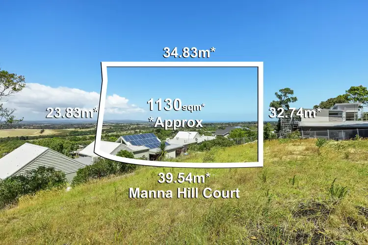 Fourth view of Homely land listing, 1 Manna Hill Court, Mount Eliza VIC 3930