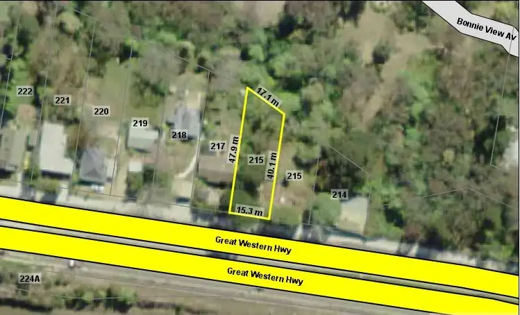 Main view of Homely land listing, 216 Great Western Highway, Hazelbrook NSW 2779