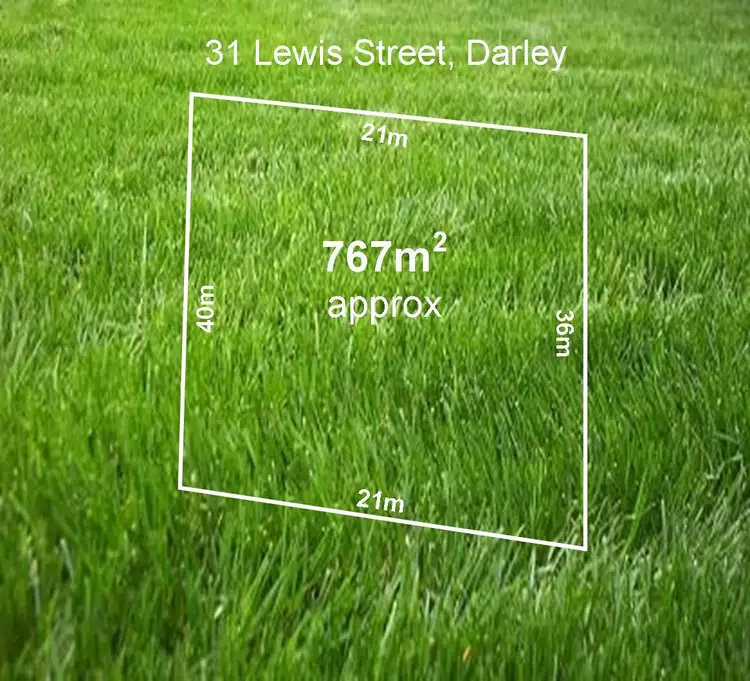 Main view of Homely land listing, 31 Lewis Street, Darley VIC 3340