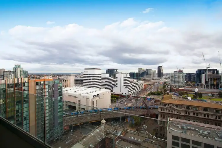 Third view of Homely apartment listing, 2605/8 Downie Street, Melbourne VIC 3000