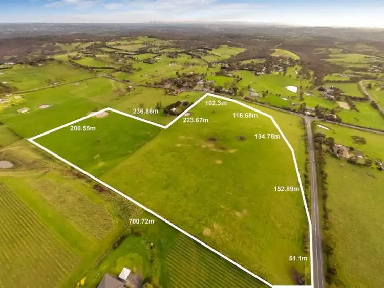 Main view of Homely land listing, 340 Eltham-Yarra Glen Road, Kangaroo Ground VIC 3097