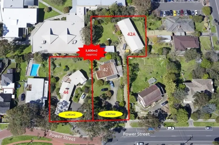 Main view of Homely land listing, 42 & 44 Power Street, Dandenong VIC 3175