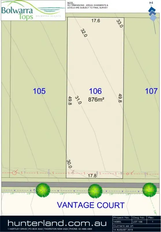 Lot 106 Vantage Court, Bolwarra Heights NSW 2320