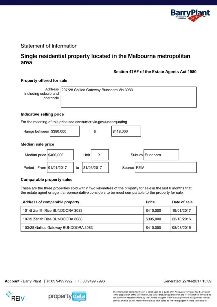 Seventh view of Homely apartment listing, 207/28 Galileo Gateway, Bundoora VIC 3083