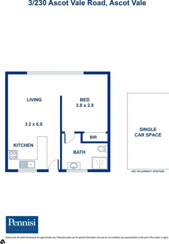 Sixth view of Homely apartment listing, 3/230 Ascot Vale Road, Ascot Vale VIC 3032