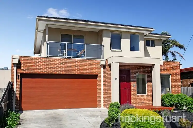 Main view of Homely townhouse listing, 1/24 Dunlop Avenue, Ormond VIC 3204