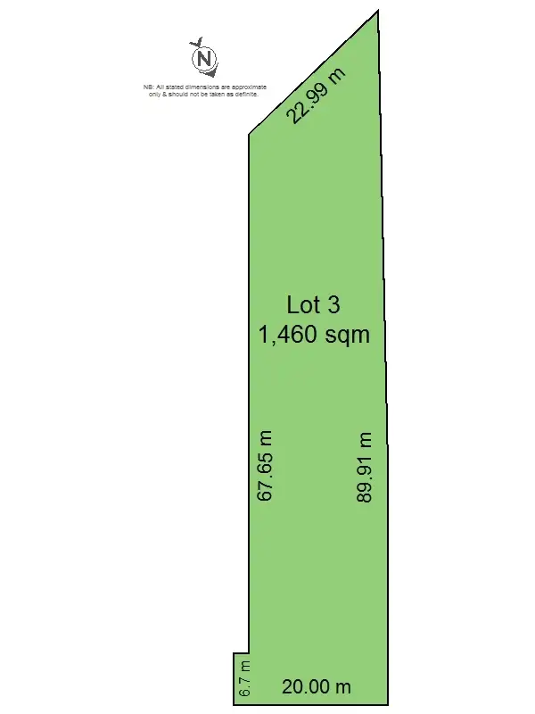 Third view of Homely land listing, LOT 3, 9 Montalbo Road, Ringwood North VIC 3134