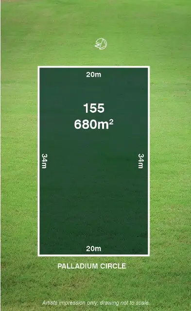 Main view of Homely land listing, 8 Palladium Circle, Beveridge VIC 3753