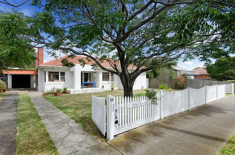 Main view of Homely house listing, 18 Pine Avenue, North Shore VIC 3214