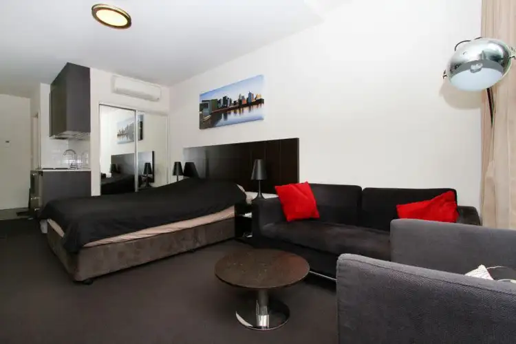Second view of Homely studio listing, 1133/43 Therry Street, Melbourne VIC 3000