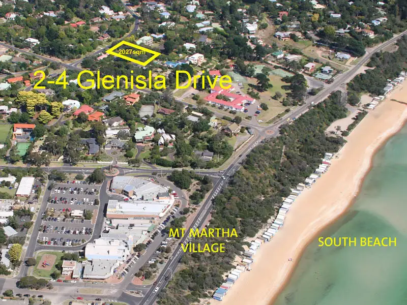 Main view of Homely land listing, 2 - 4 Glenisla Drive, Mount Martha VIC 3934