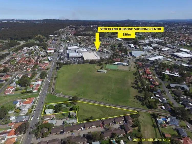 Second view of Homely land listing, 70 and 72 Bluegum Road, Jesmond NSW 2299