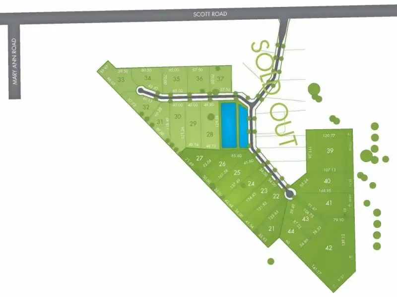 Main view of Homely land listing, LOT 41/00 Pinerate Place, Echuca VIC 3564