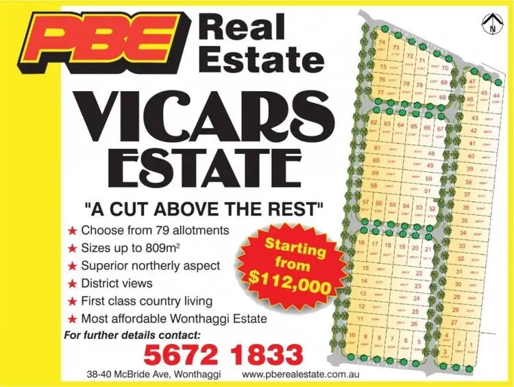 Main view of Homely land listing, Lot 59 Vicars Estate, Wonthaggi VIC 3995