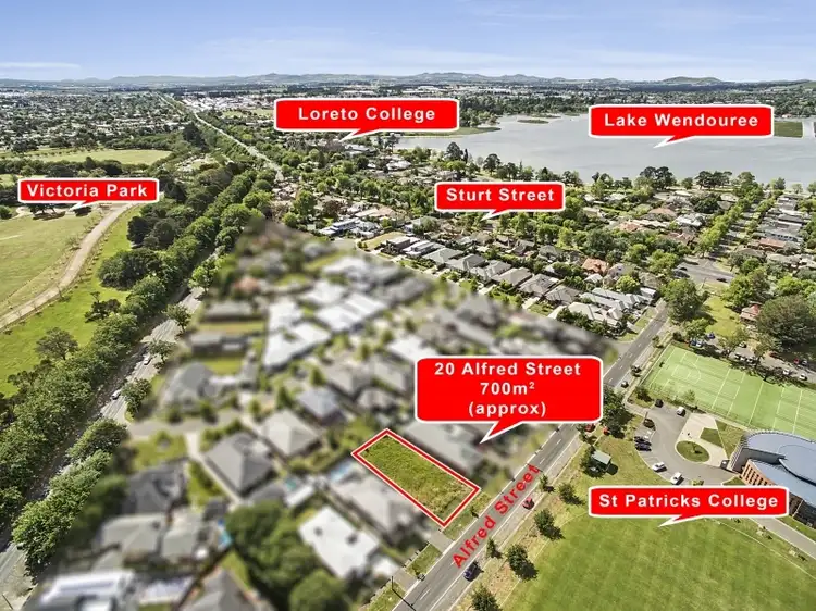 Main view of Homely land listing, 20 Alfred Street, Newington VIC 3350