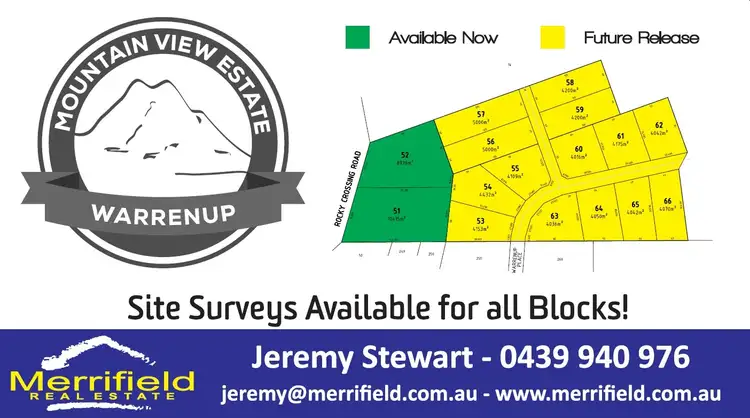 Second view of Homely land listing, LOT Lot 51, 186 Rocky Crossing Road, Warrenup WA 6330
