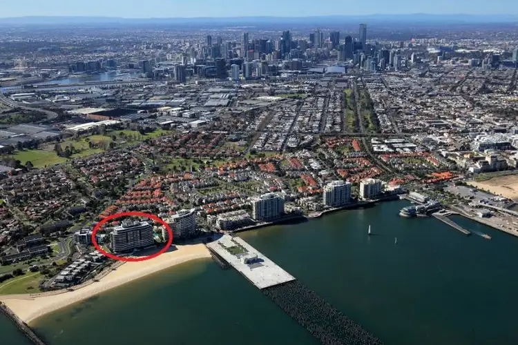 Main view of Homely apartment listing, 705/155 Beach Street, Port Melbourne VIC 3207