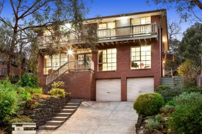 Main view of Homely house listing, 18 Barriedale Court, Eltham VIC 3095
