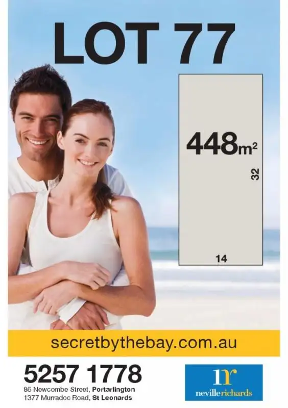 Lot 77 Grieve Avenue, Indented Head VIC 3223
