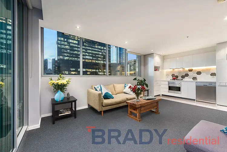 Second view of Homely apartment listing, 2305/8 Downie Street, Melbourne VIC 3000