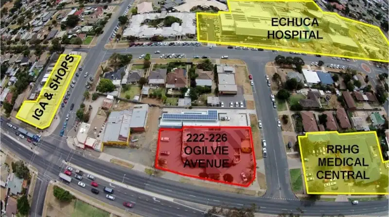 Main view of Homely house listing, 222-226a Ogilvie Avenue, Echuca VIC 3564