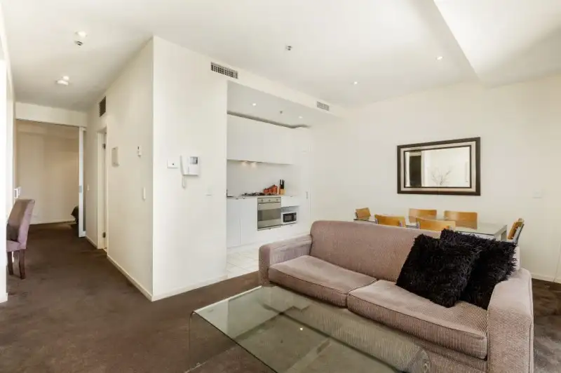 Main view of Homely apartment listing, 2312/620 Collins Street, Melbourne VIC 3000