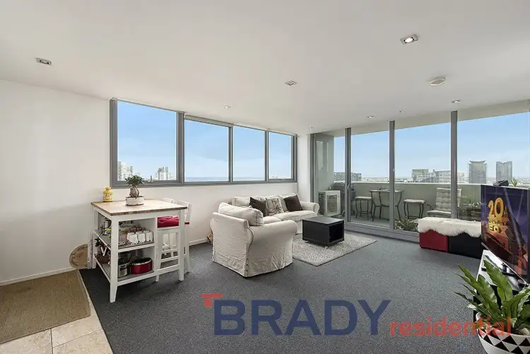 Main view of Homely apartment listing, 2507/8 Downie Street, Melbourne VIC 3000