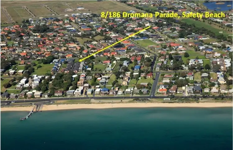 Main view of Homely unit listing, 8/186 Dromana Parade, Safety Beach VIC 3936