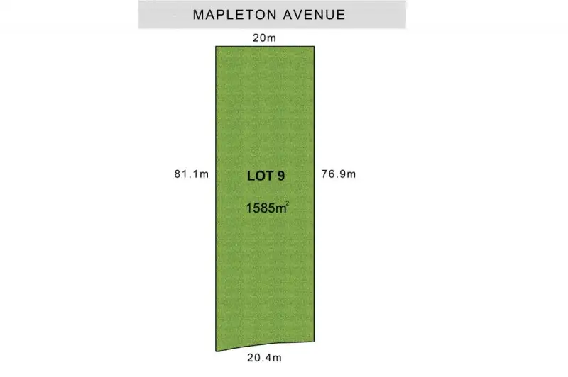 Main view of Homely land listing, LOT 9 Mapleton Avenue, Kellyville NSW 2155