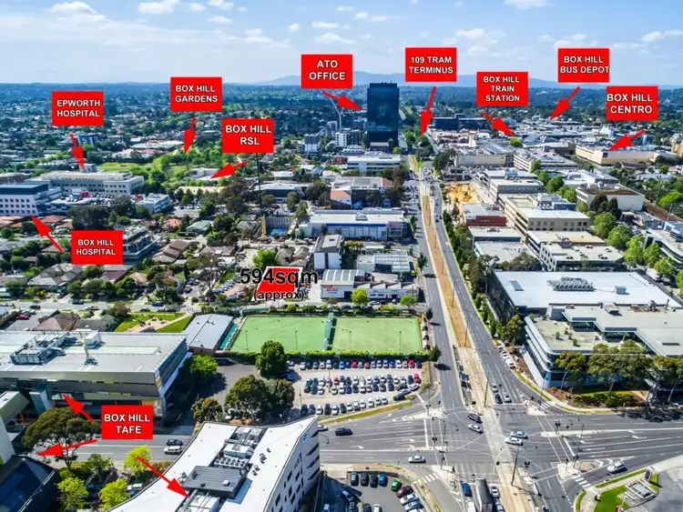 Second view of Homely land listing, 3 Poplar Street, Box Hill VIC 3128