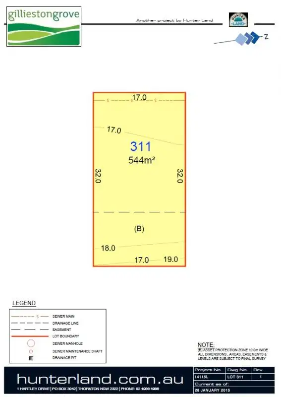 Main view of Homely land listing, LOT 311 Holland Avenue, Gillieston Heights NSW 2321