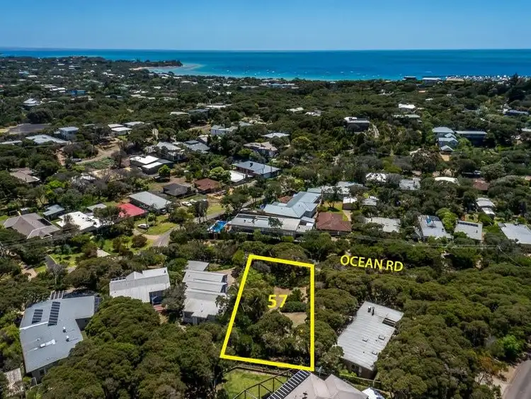 Third view of Homely land listing, 57 Ocean Road, Blairgowrie VIC 3942