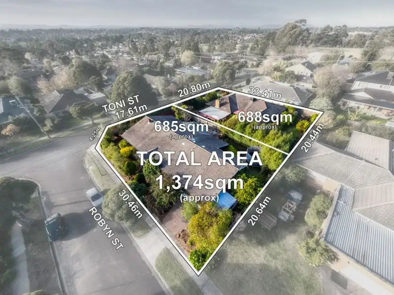 Main view of Homely land listing, 8-10 Toni Street, Doncaster VIC 3108