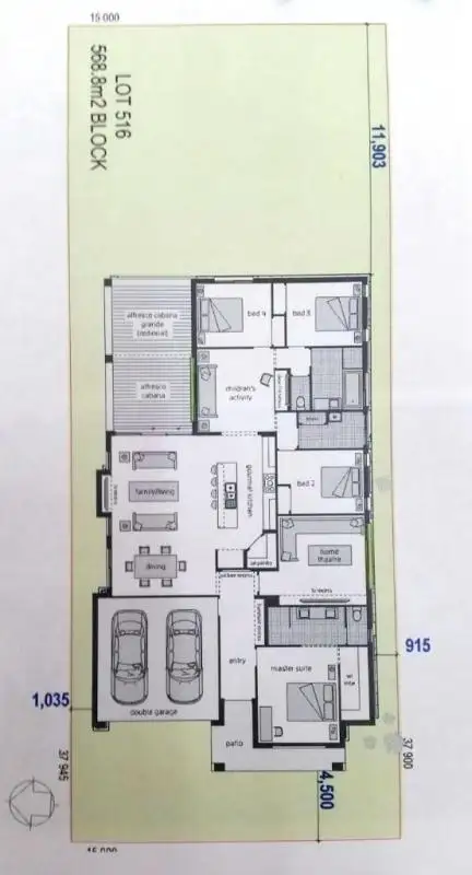 Third view of Homely house listing, LOT - - Pandorea Street, Claremont Meadows NSW 2747