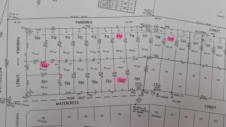 Second view of Homely land listing, LOT 519 Pandora street, Claremont Meadows NSW 2747