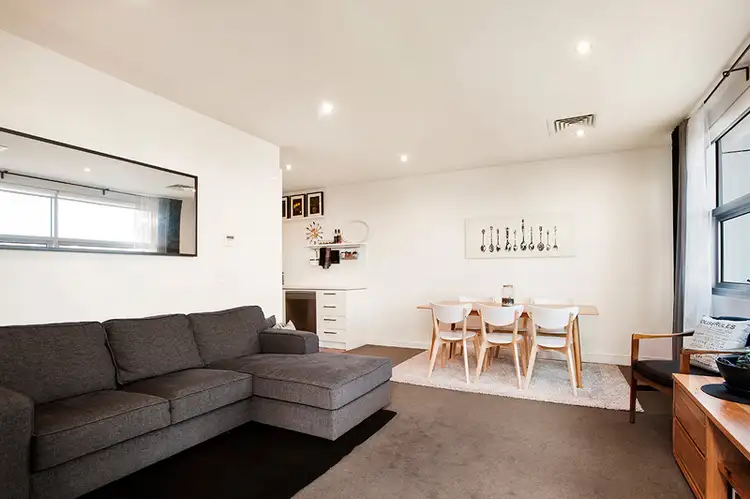 Second view of Homely apartment listing, 402/18 Bent Street, Kensington VIC 3031